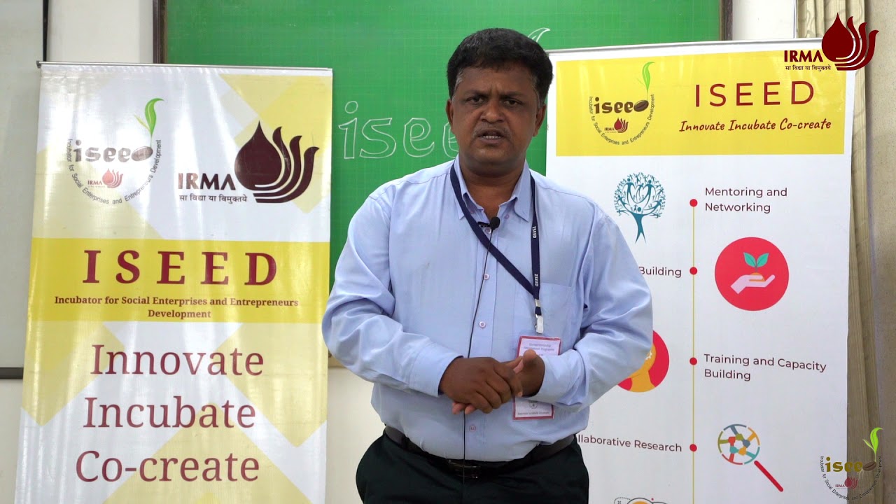 Enterprise pitch by Dr. K Ramakrishnan from Tamil Nadu Agriculture University