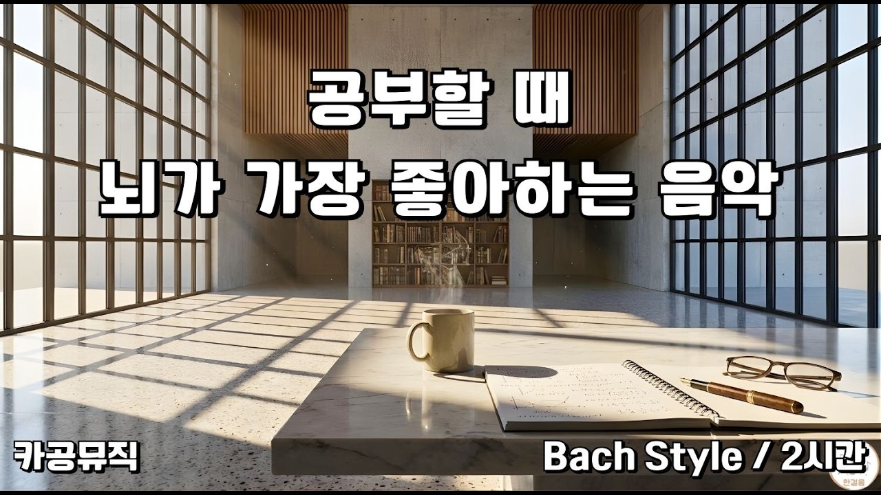 [Playlist] 🎹 뇌가 맑아지는 수학적 완벽함, 바흐 스타일 고품격 바로크 피아노 | Deep Focus Mathematical Bach Style
