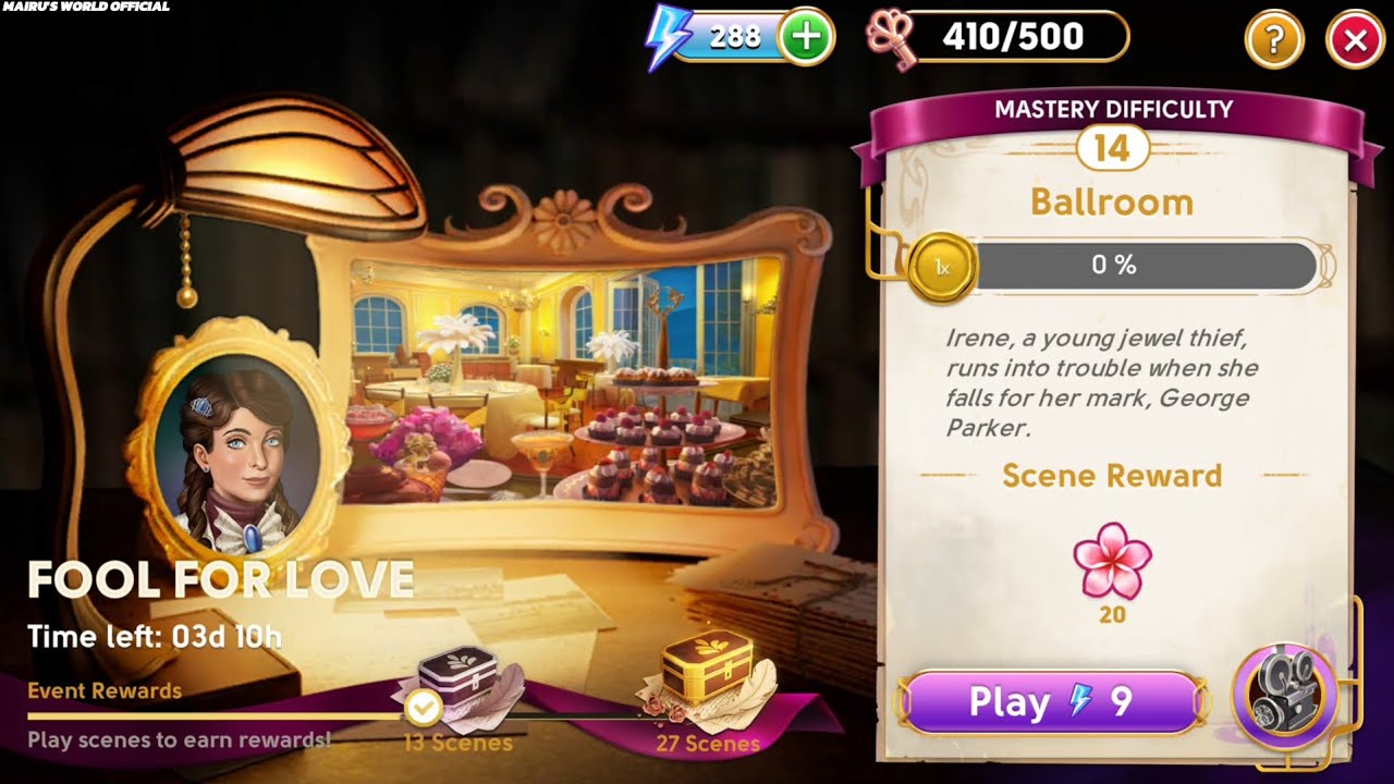 June's Journey Secrets 24R Scene 14 Ballroom Word Mode 4K ULTRA HD