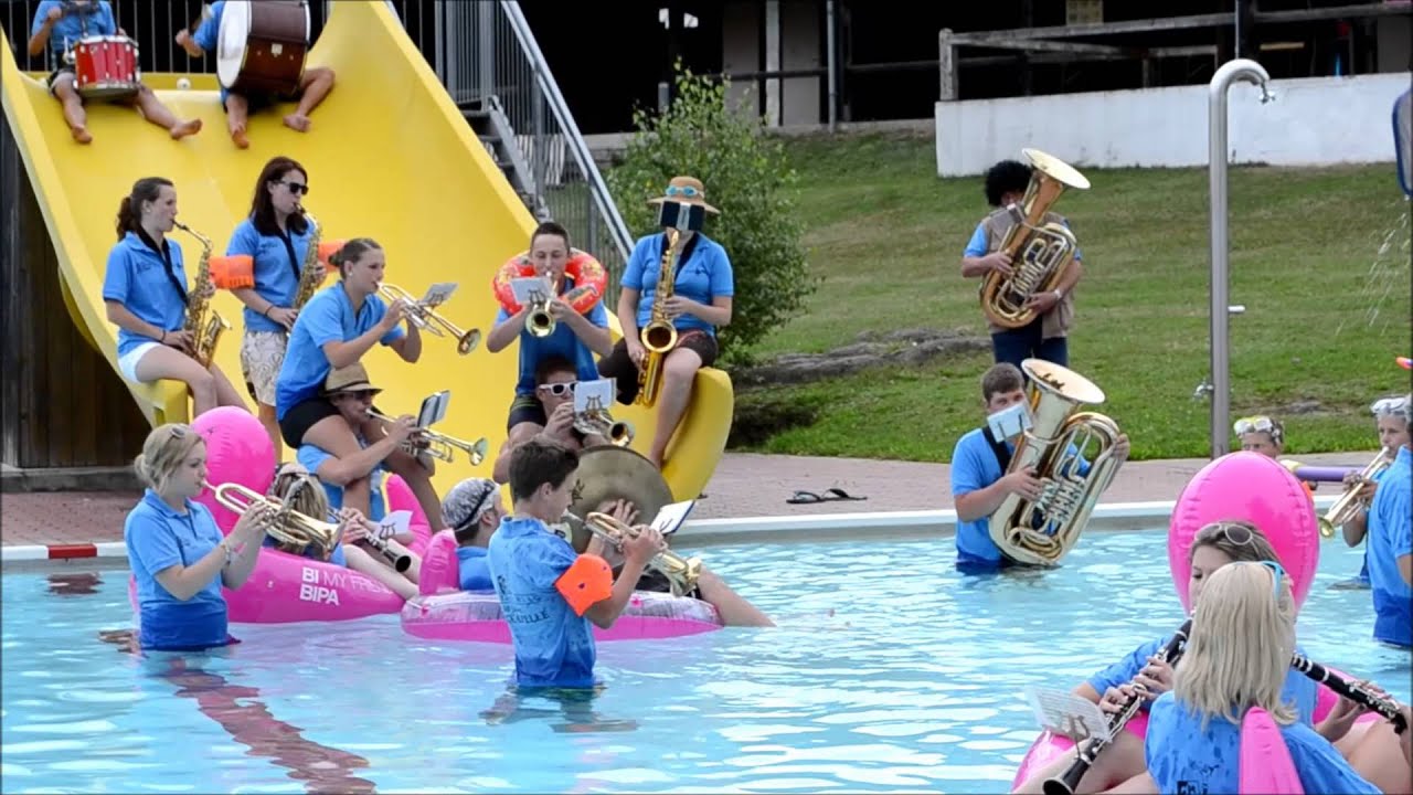 Cold water challenge 2014 - Gardemusikkapelle Kollerschlag