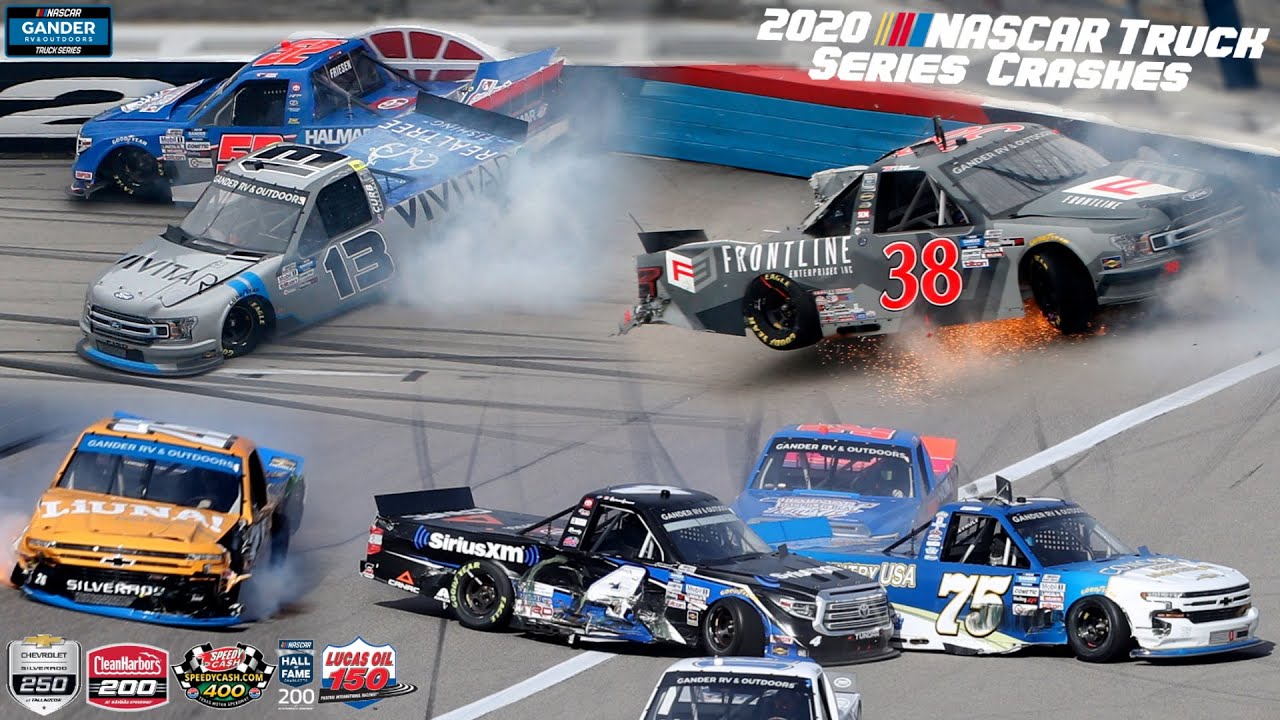 NASCAR Truck Series Crashes (Talladega-Phoenix)