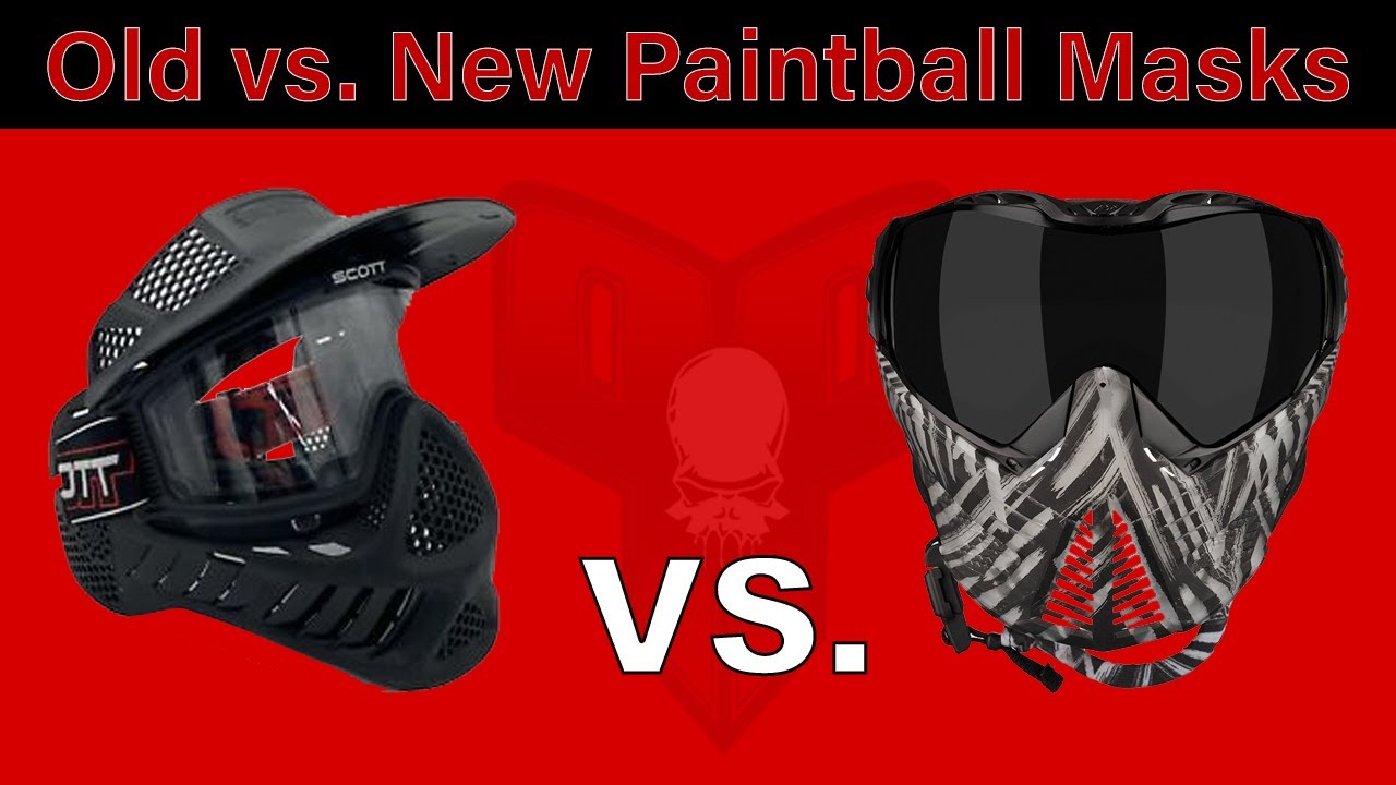 Old School vs New School Paintball Gear Mini-Series / Part 1: Masks / What has Changed?