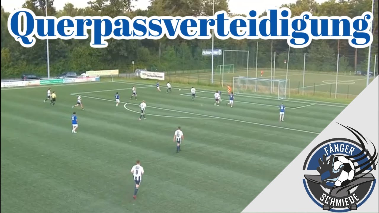 Torwarttraining - Trainingseinheit #67 So meisterst du perfekt die Querpassverteidigung💪