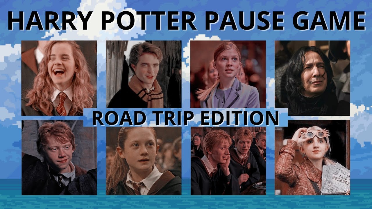 GO TO A ROAD TRIP EDITION | HARRY POTTER PAUSE GAME