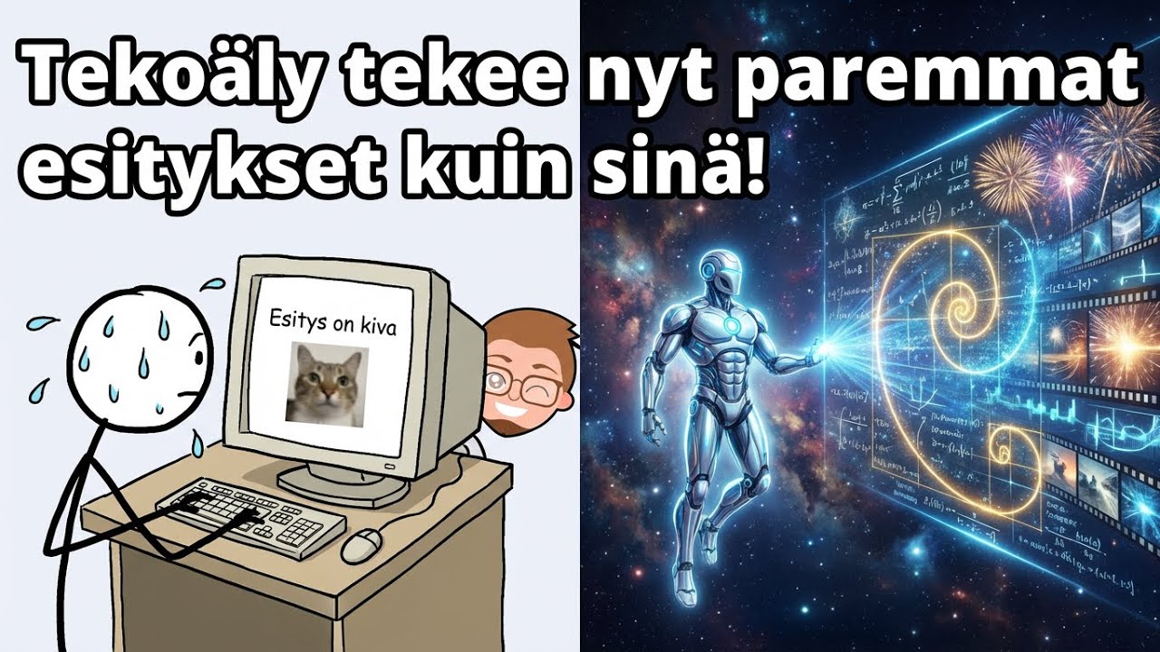 Unohda PowerPoint: Tekoäly tekee nyt paremmat esitykset kun sinä!