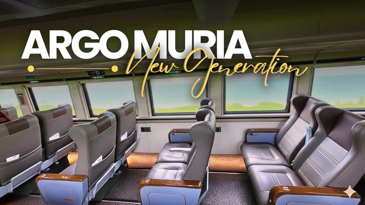 MEWAH GAK HARUS MAHAL | Menikmati Perjalanan paling Berkesan Naik Kereta Api Argo Muria #keretaapi