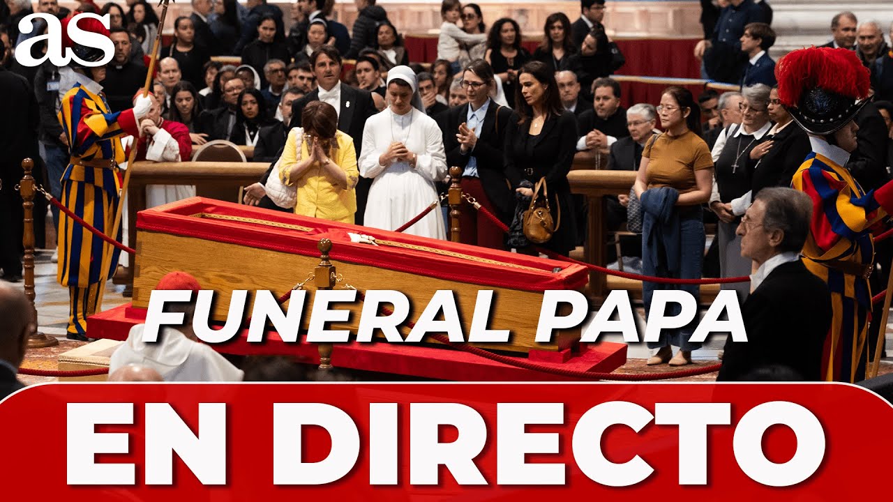 En DIRECTO | REACCIÓN y SEGUIMIENTO del FUNERAL del PAPA FRANCISCO desde el VATICANO