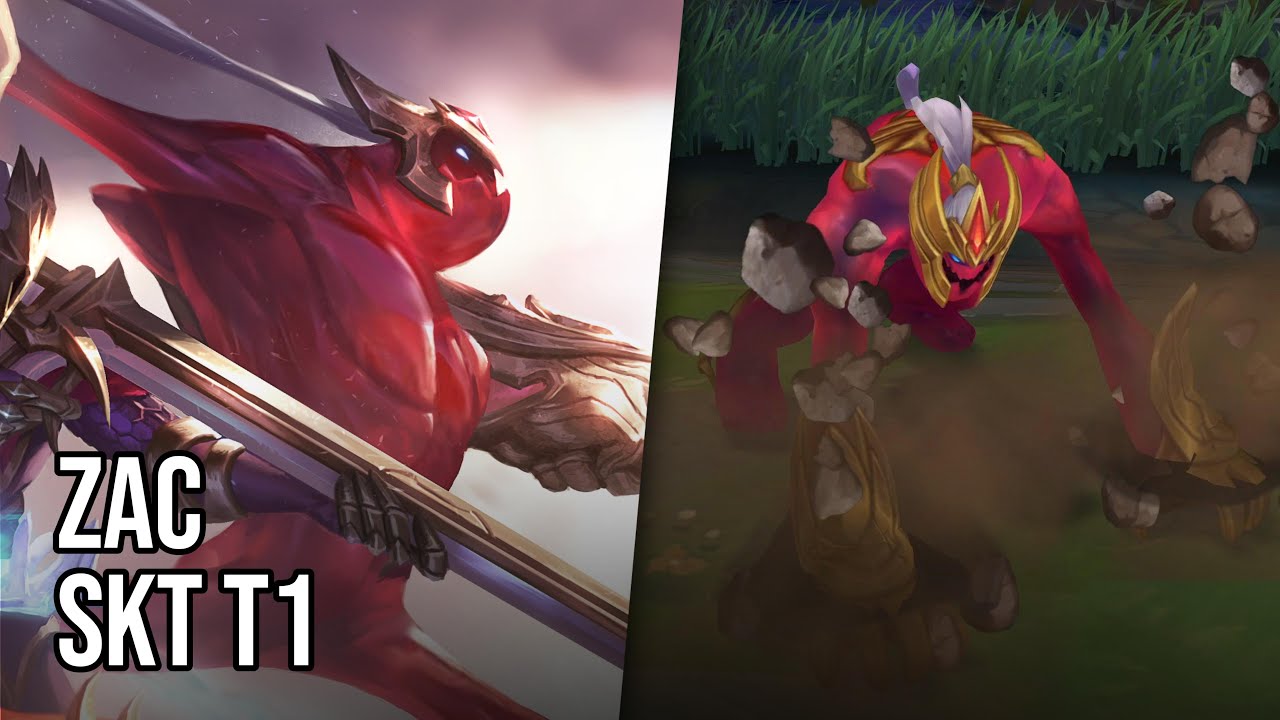 Sk&oacute;rka SKT T1 Zac ​​| League of Legends