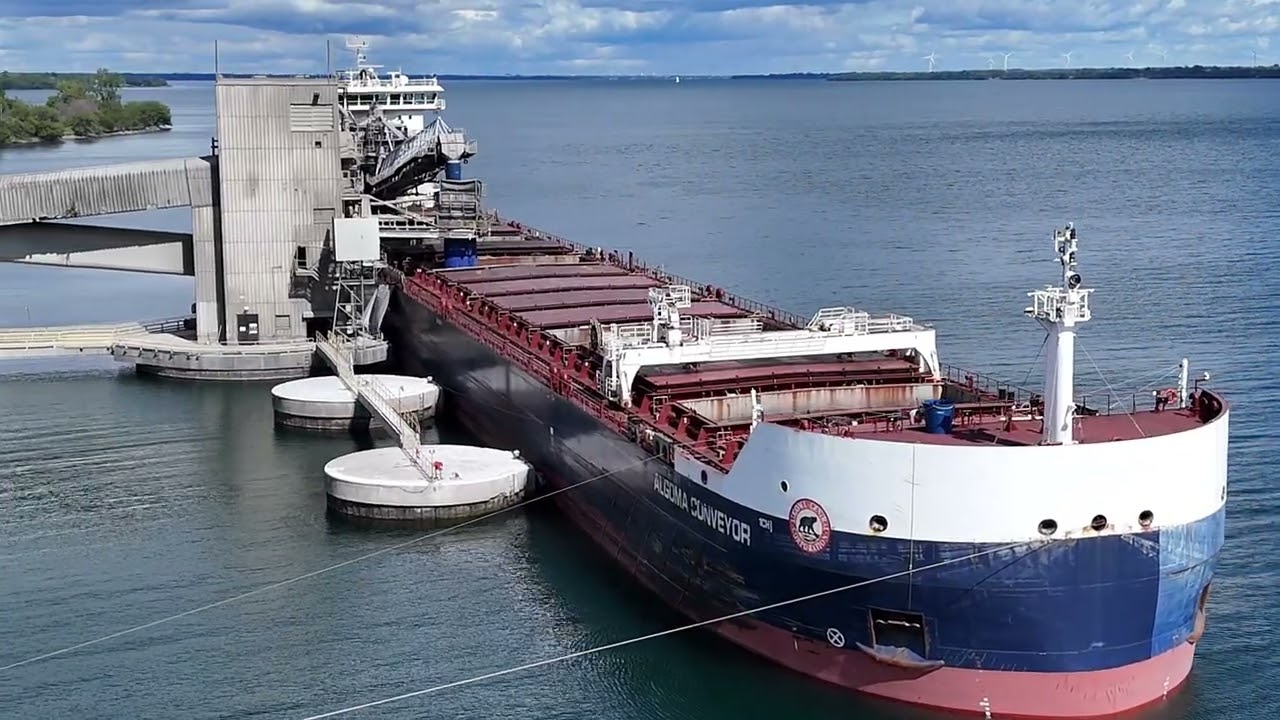 Algoma Conveynor ship at Amrizer Cement Plant