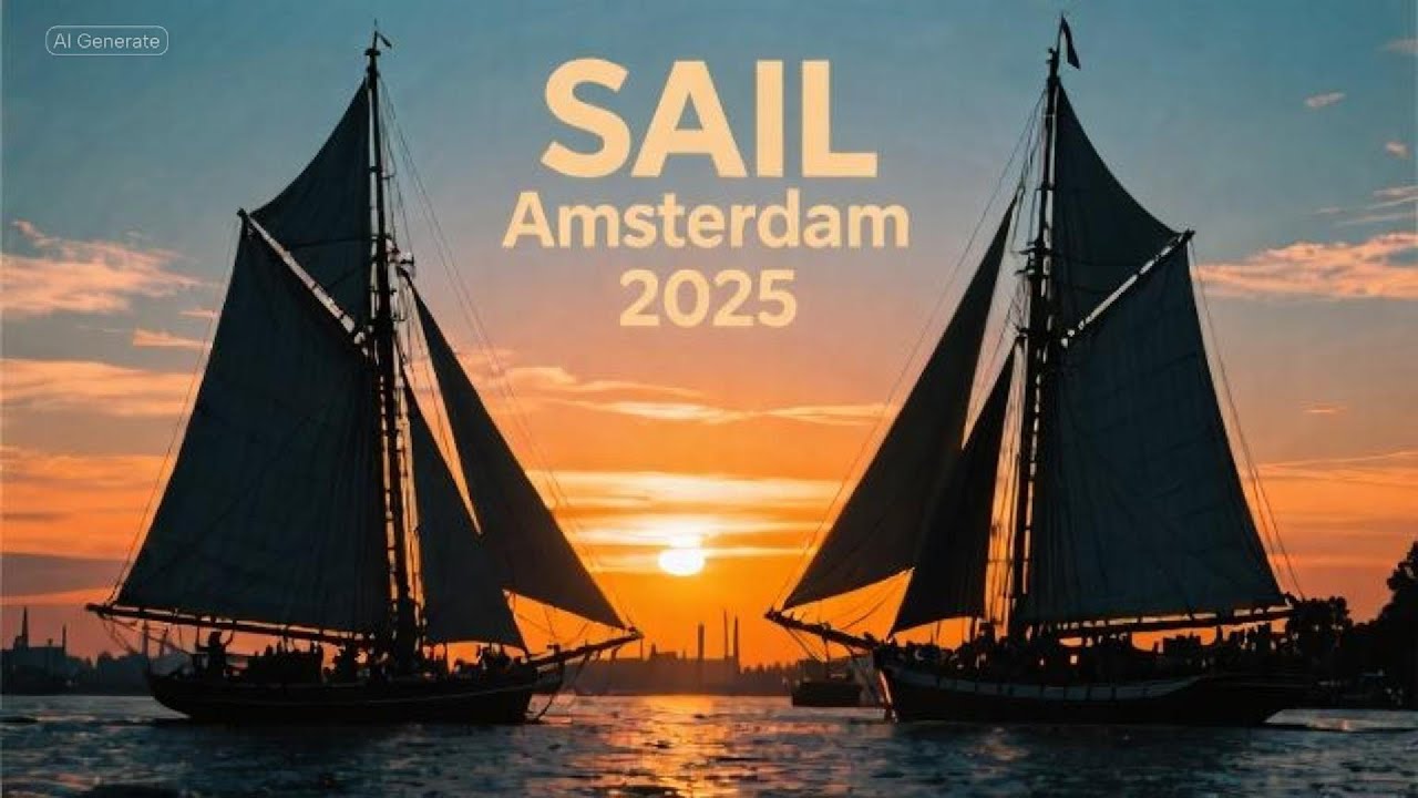 SAIL Amsterdam 2025 - Tall Ships, The King & My Sailing Experience