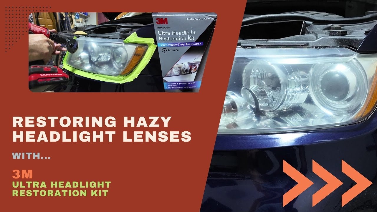 Trying the 3M Ultra Headlight Restoration Kit