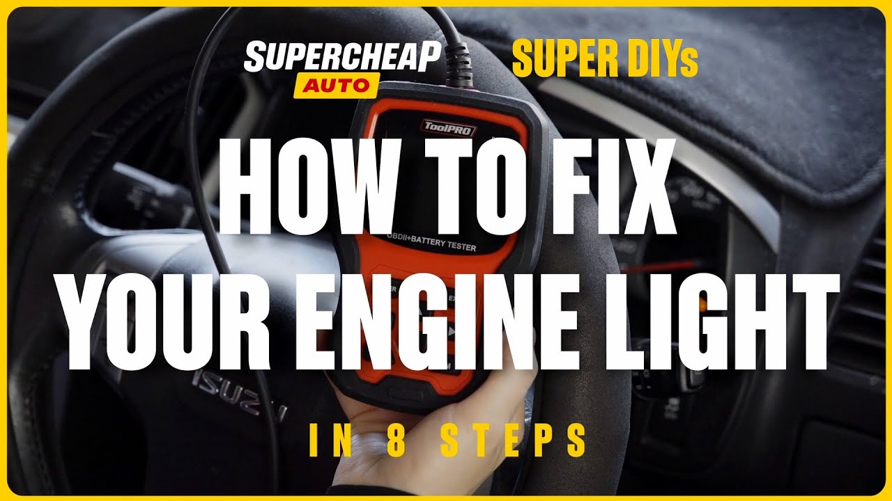 How to Check Your Engine Light - Super DIYs