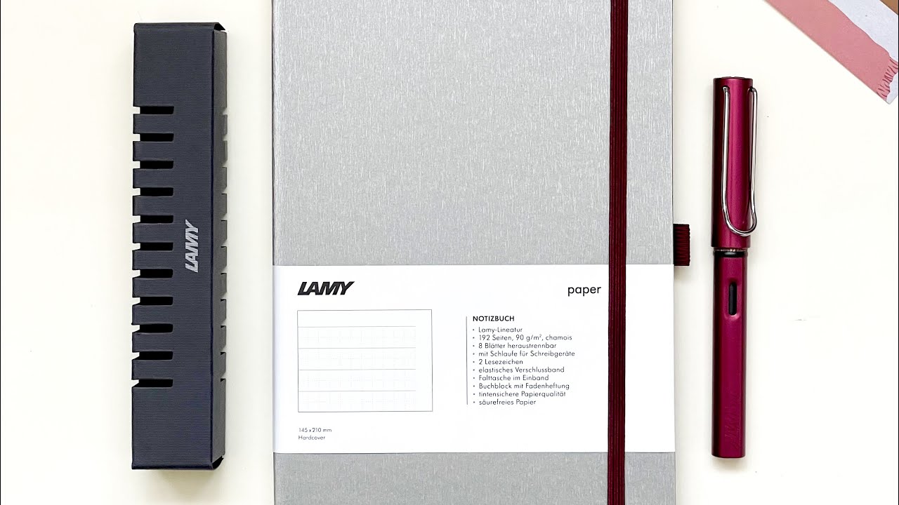 Lamy hardcover notebook review #lamy #review