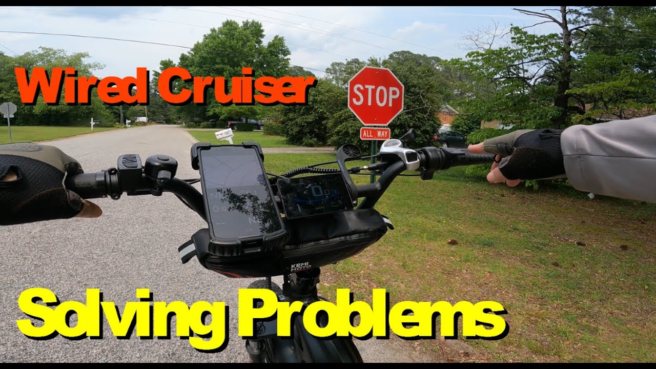 Wired Cruiser eBike: Thumb Throttle, Lower Seat, & Smoother Turns - Upgraded my Ride!