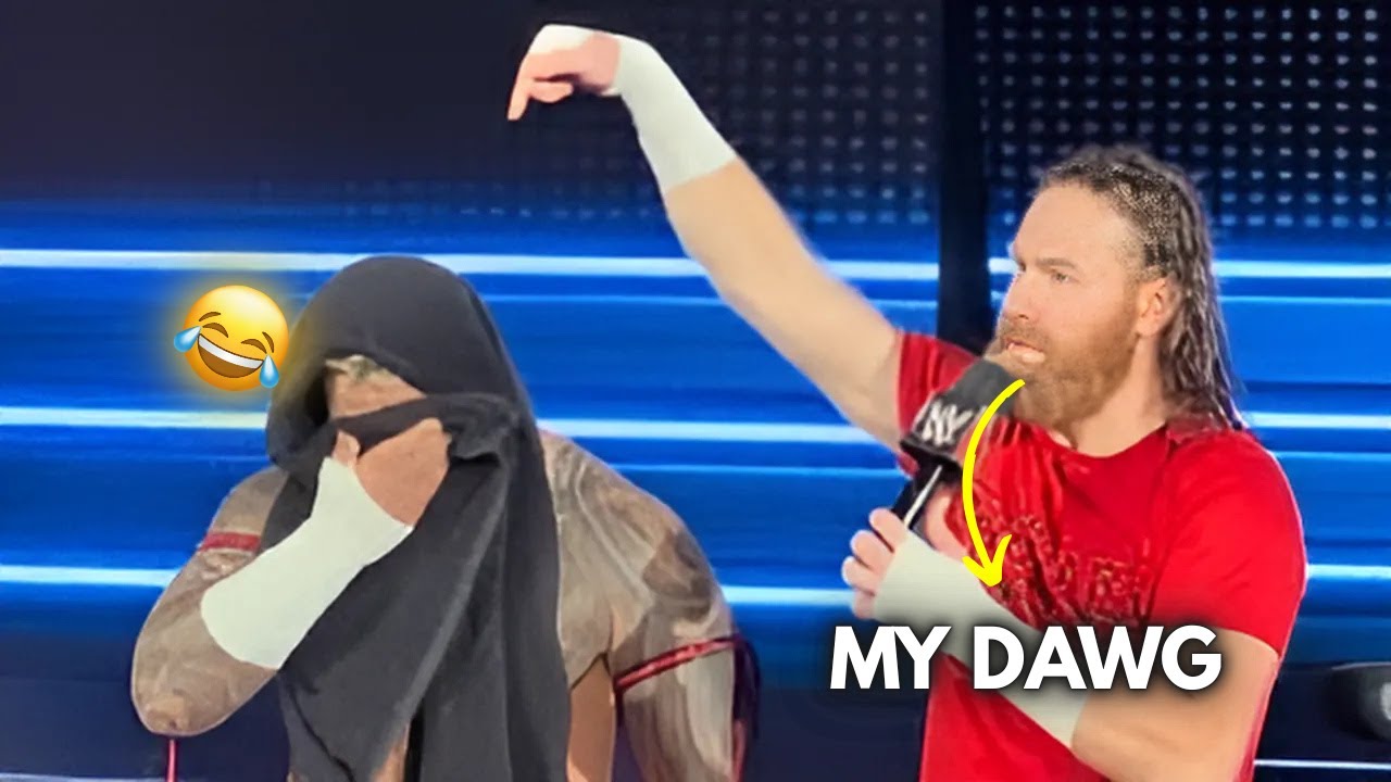 Сэми Зейн заставляет рестлеров WWE ломать характер
