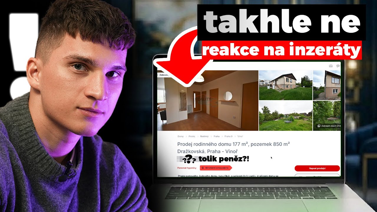 PÁLÍ VAŠE PENÍZE! 🔥 Reaguji na bizarní inzeráty makléřů.