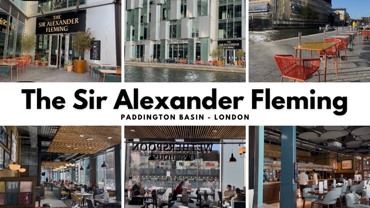 Waterside Wetherspoons Opens in London’s Paddington Basin – The Sir Alexander Fleming