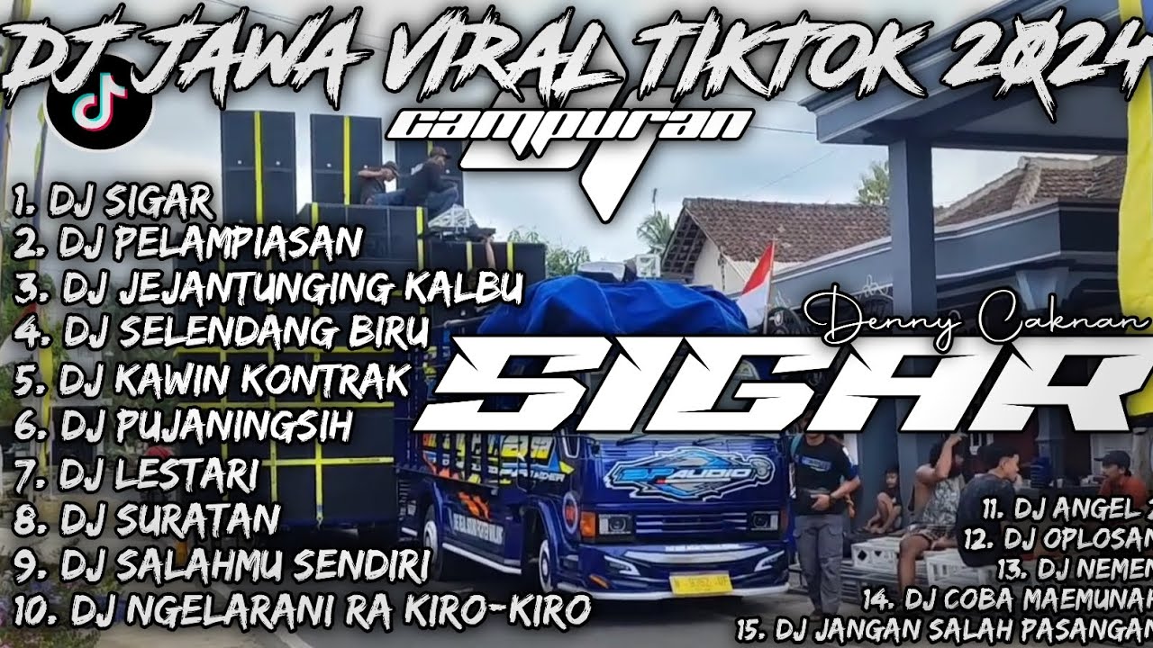DJ SIGAR X PELAMPIASAN X SELENDANG BIRU | DJ JAWA VIRAL TIKTOK 2024 CAMPURAN - SOUNDRENALINE HOREG