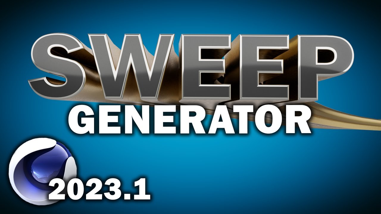Cinema 4d 2023.1: Sweep Generator