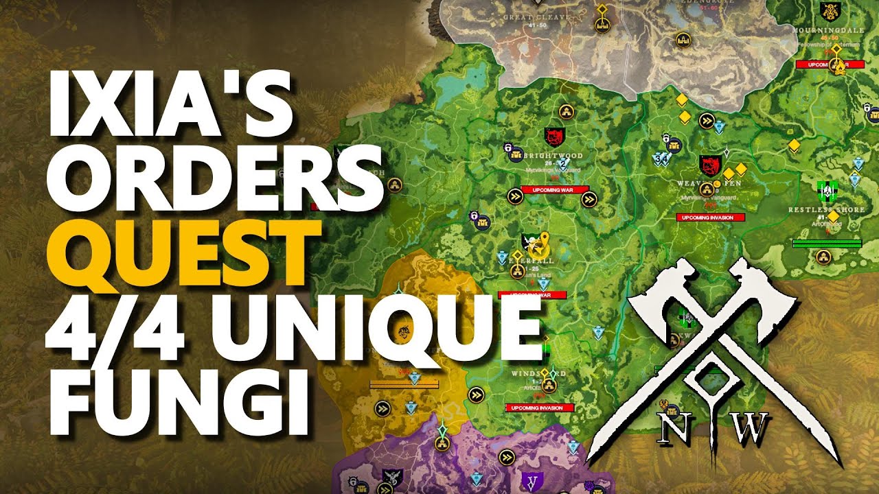 Ixia's Orders New World Quest