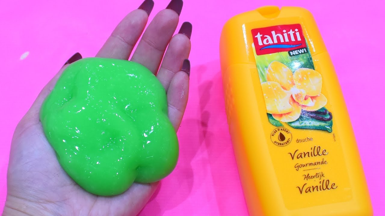 SLIME SANS COLLE avec du GEL DOUCHE ?! 😍 SLIME WITHOUT GLUE !! 💦