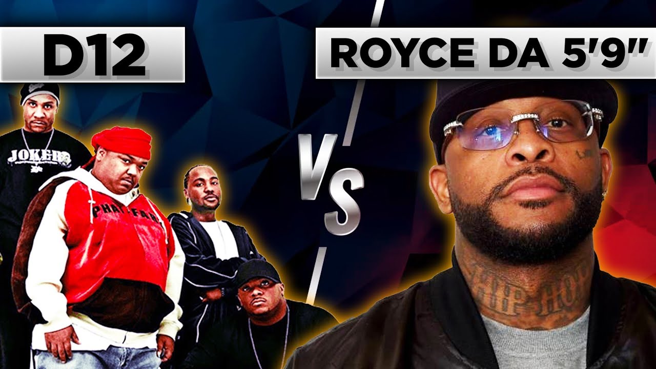 D12 vs Royce da 5'9" - Beef From the D