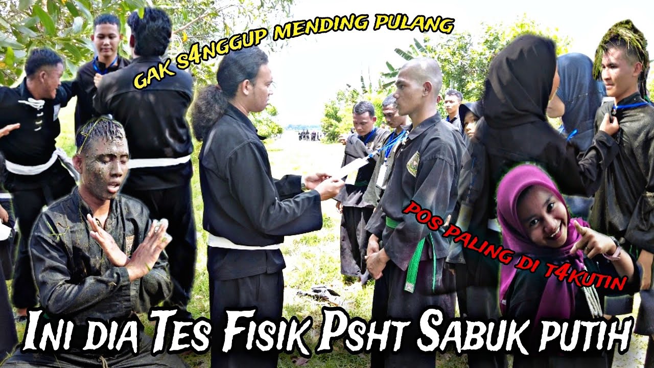 Ini Dia Post Fisik Mental PSHT sabuk putih‼️Gak ku4t Jangan ikut