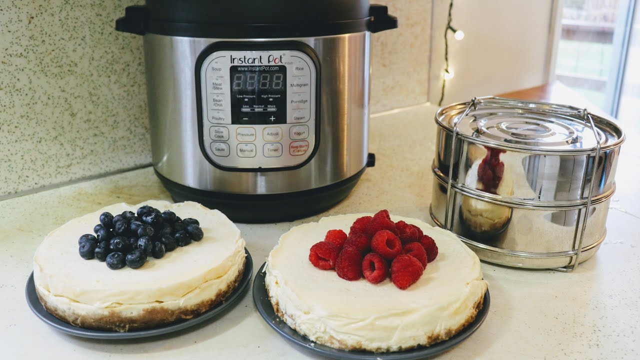 Instant Pot Insert Pans || Double Cheesecakes!