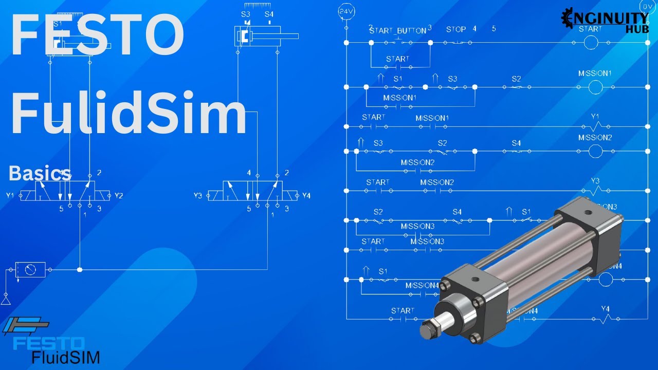 Building Your First Pneumatic System Using Festo FluidSim