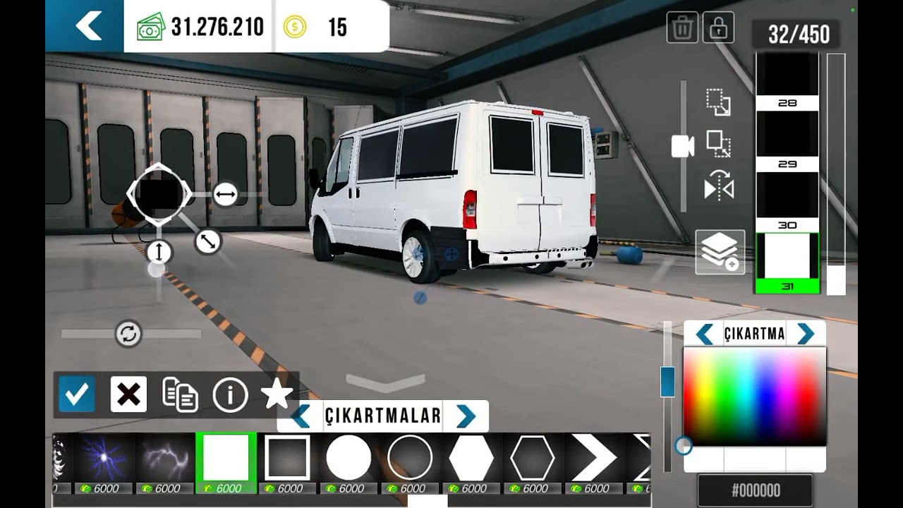 Eski kasa transit yapımı car parking inceleme diğer videodda