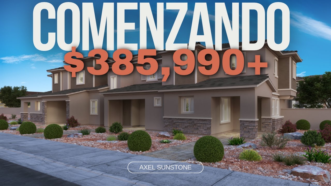 Nuevas Casas En Venta En Las Vegas Axel En Sunstone | Mercado Inmobiliario De Las Vegas