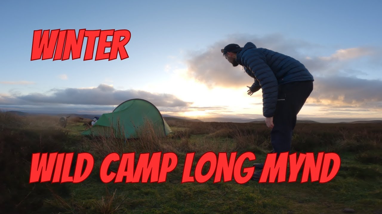Winter Wild Camp on The Long Mynd