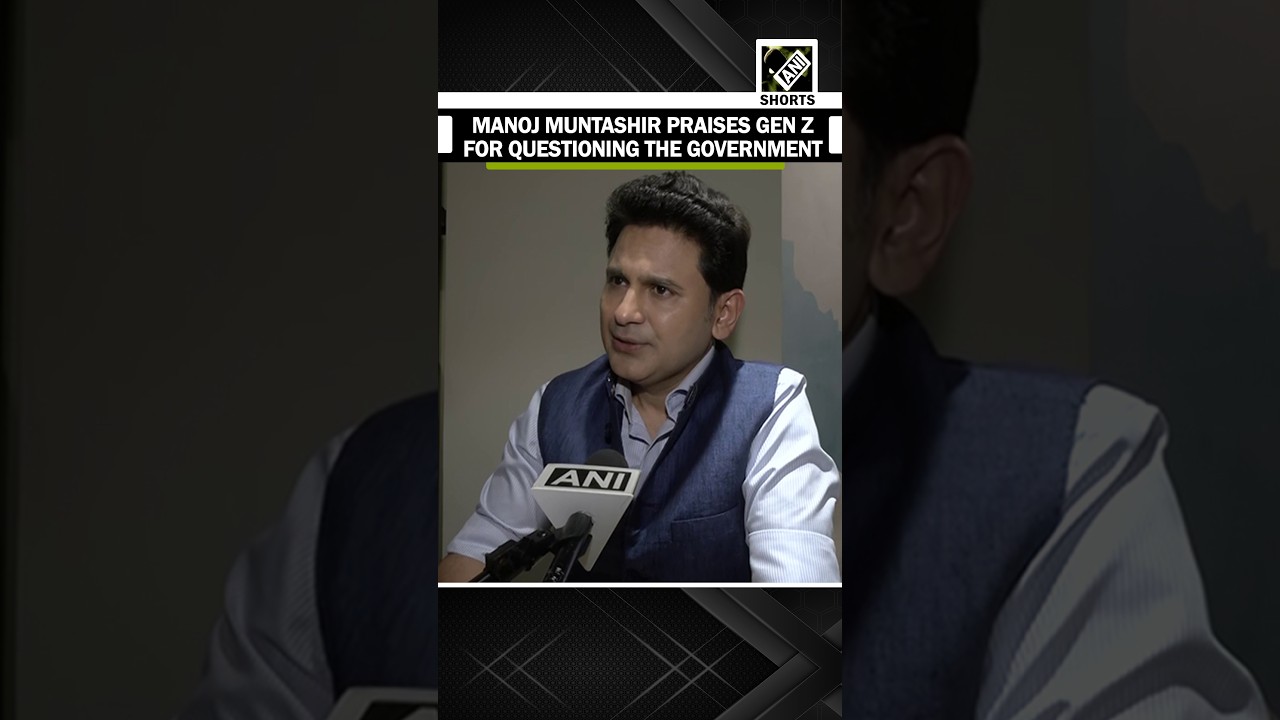 Lyricist Manoj Muntashir says Gen Z should question the government and raise its voice.