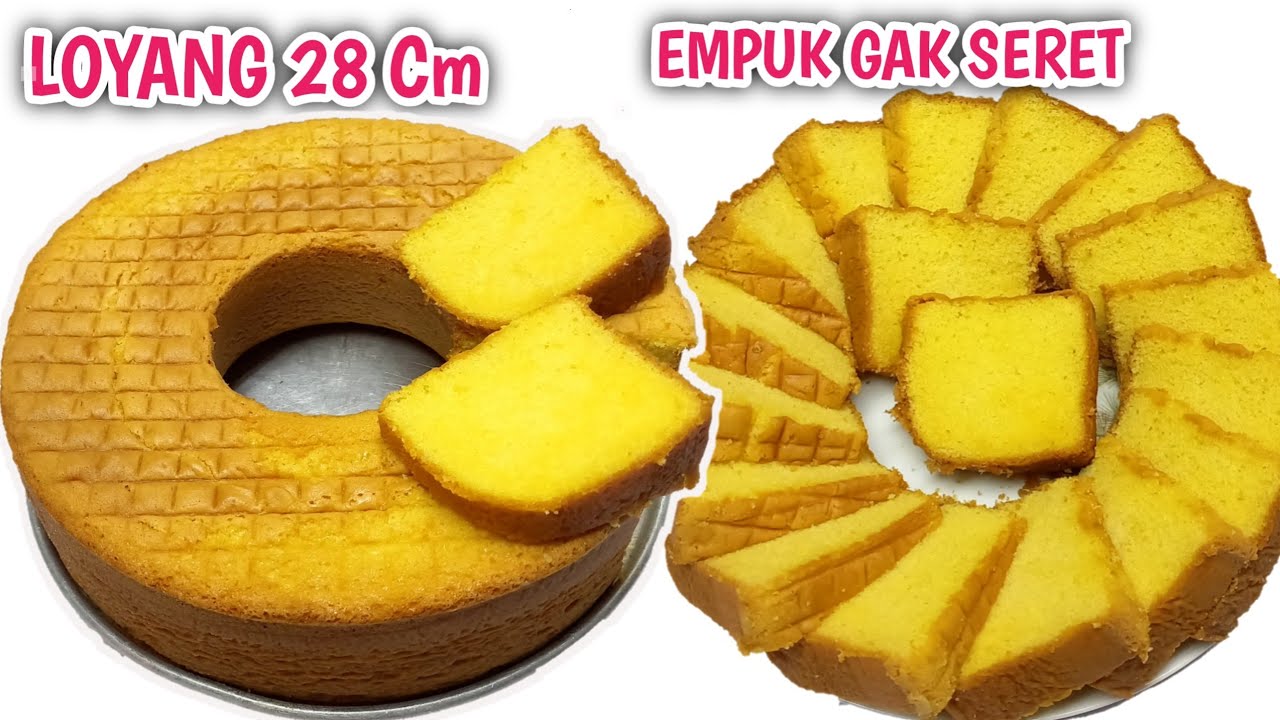 Nggak Seret Hasilnya Jumbo & Moist-Resep Bolu Panggang Jadul