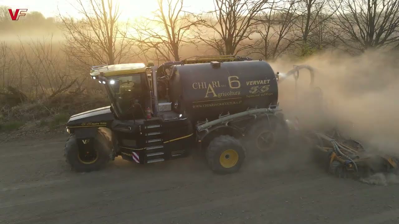 Black & Gold Vervaet Hydro Trike special edition Chiari in dust!