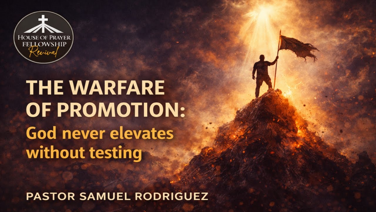 “THE WARFARE OF PROMOTION: God never elevates without testing”