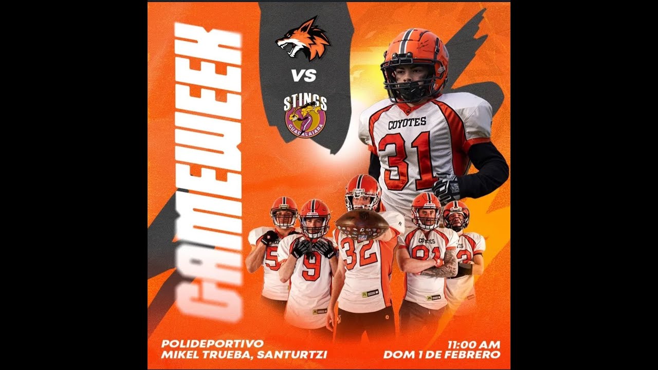 Partido Liga Aragonesa Coyotes vs Stings Part.1 | 01 febrero 2026