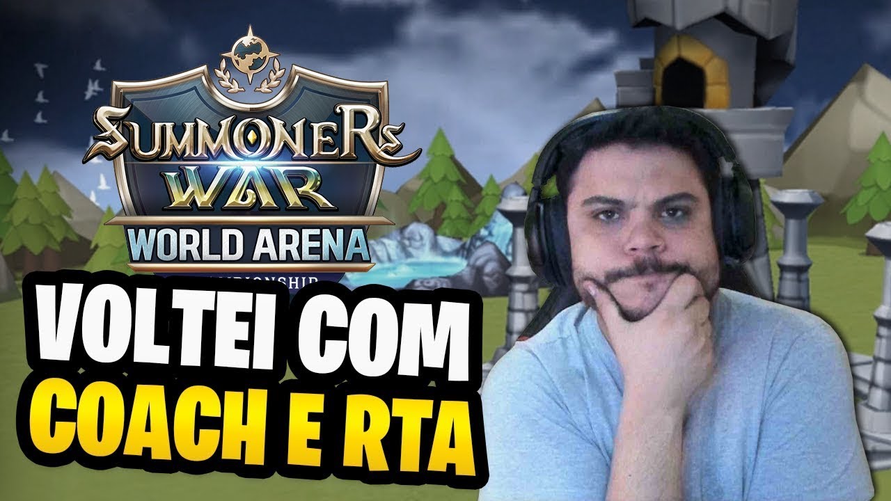 VOLTAMOS COM O CANAL, COM OS COACHS E RTA!!   Summoners War  Sky Arena