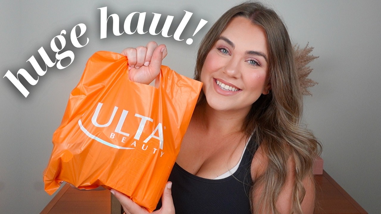 huge ulta *shopping spree* - drugstore makeup haul | summer 2025