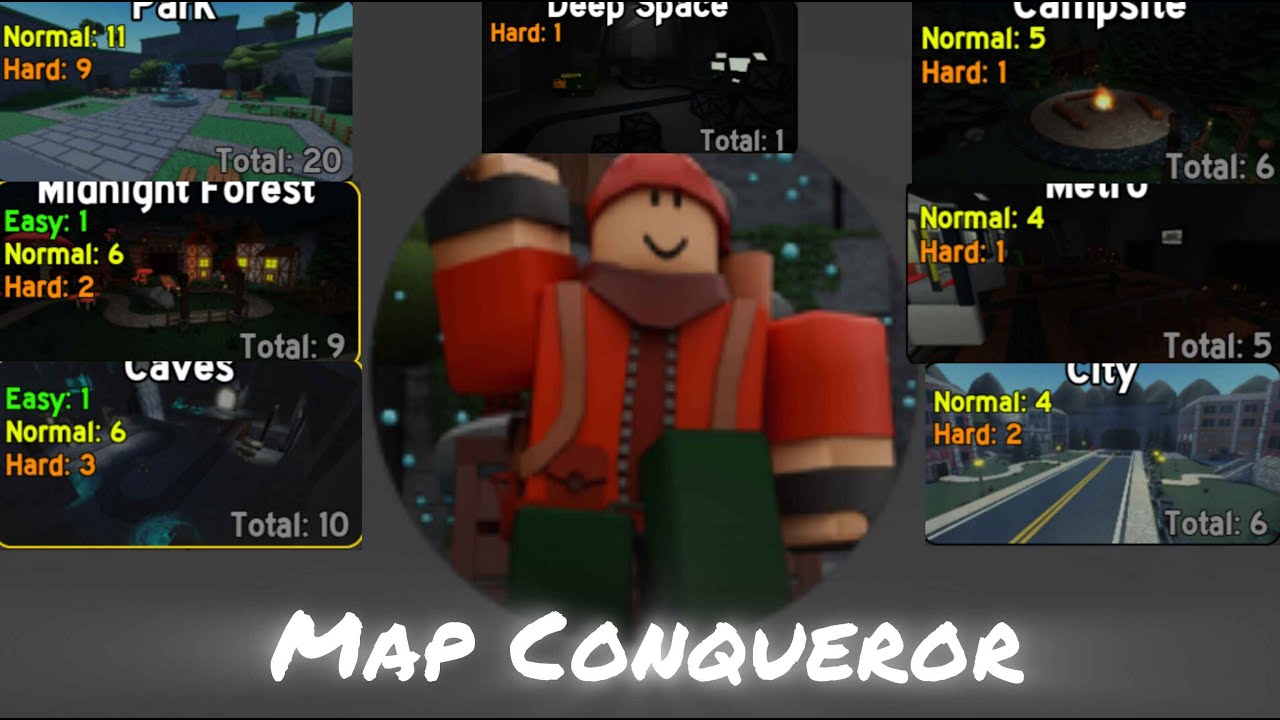 Getting Map Conqueror Badge (Adventure tower defense)
