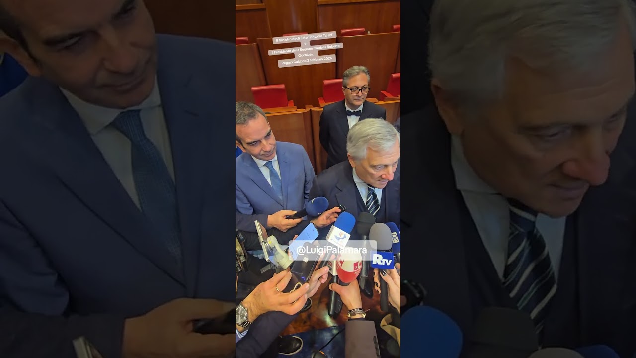 Calabria, tra il fango e lo Stato.Tajani porta sul tavolo il 