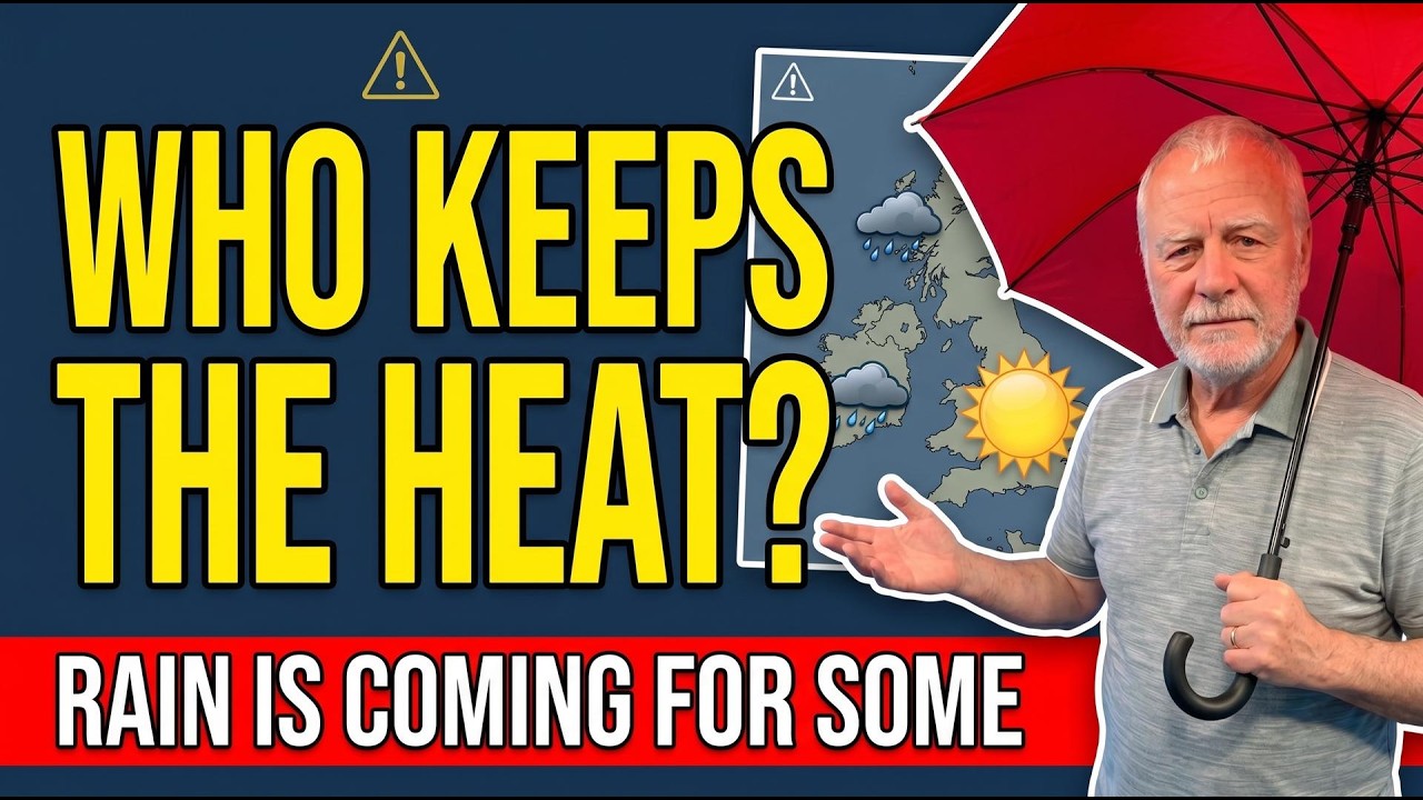 4 Day UK & Ireland Forecast, Do You Keep Heat, or cooler with Thunderstorm Risk? Find Out.