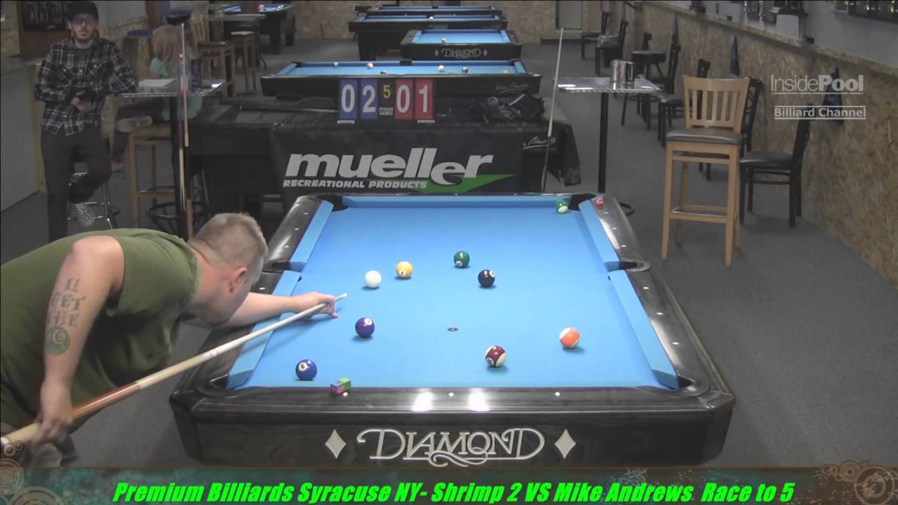 2015 NY 8 Ball Barbox Championship   Mike Andrews vs Shrimp