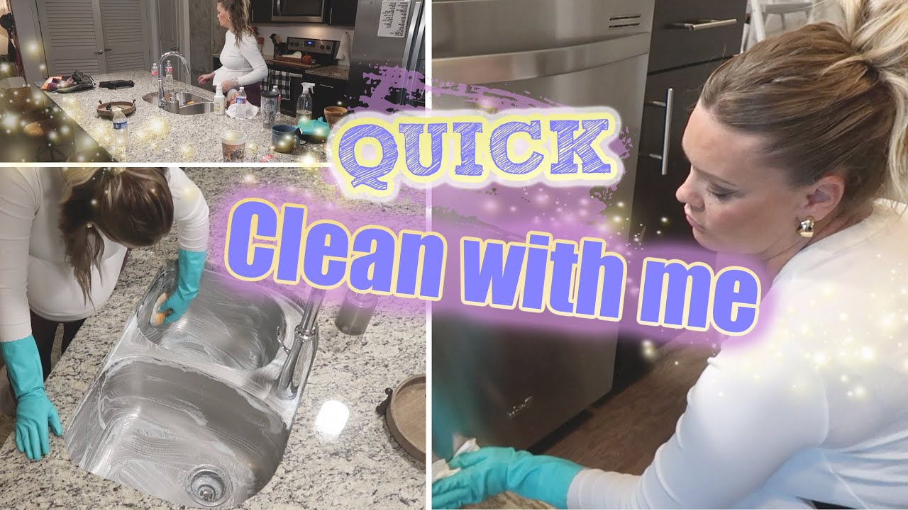 NEW! QUICK CLEAN WITH ME 🧼