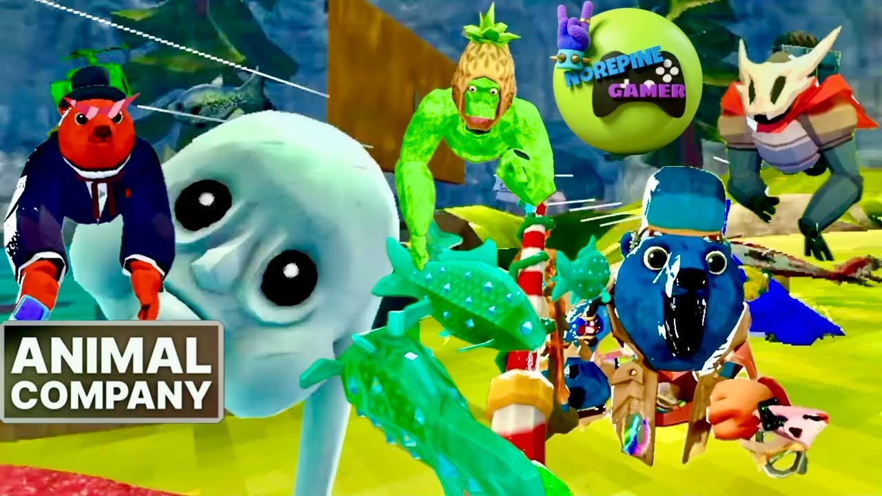 🐟 Fish were Spawning everywhere! 🎯 in Animal Company + my VR Crashed 💥w/ Richie, WafflesVR & TNT#fyp