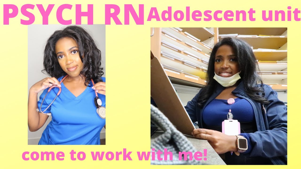 DAY IN THE LIFE OF A PSYCH NURSE| NEW GRAD| FORMER LPN