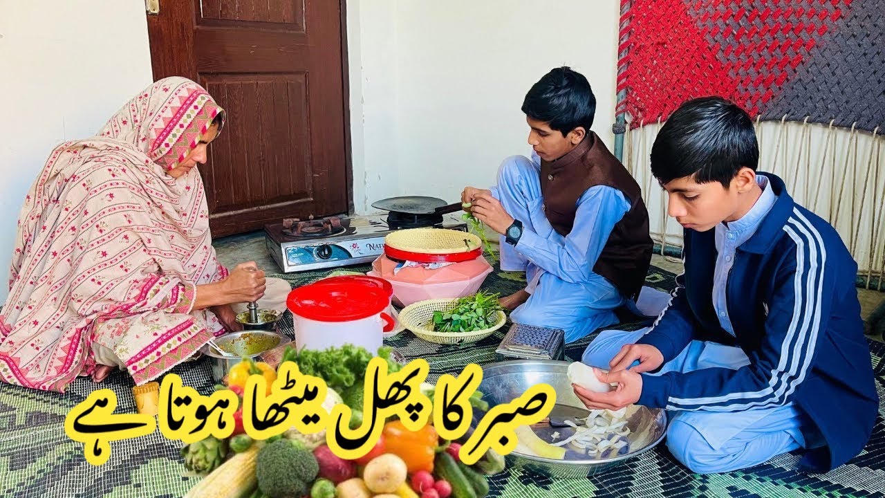 Village Style Mixed Vegetable Paratha | Simple Evening Routine Vlog
