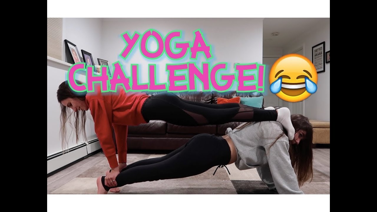 TRYING YOGA CHALLENGE W/ MY FRIEND