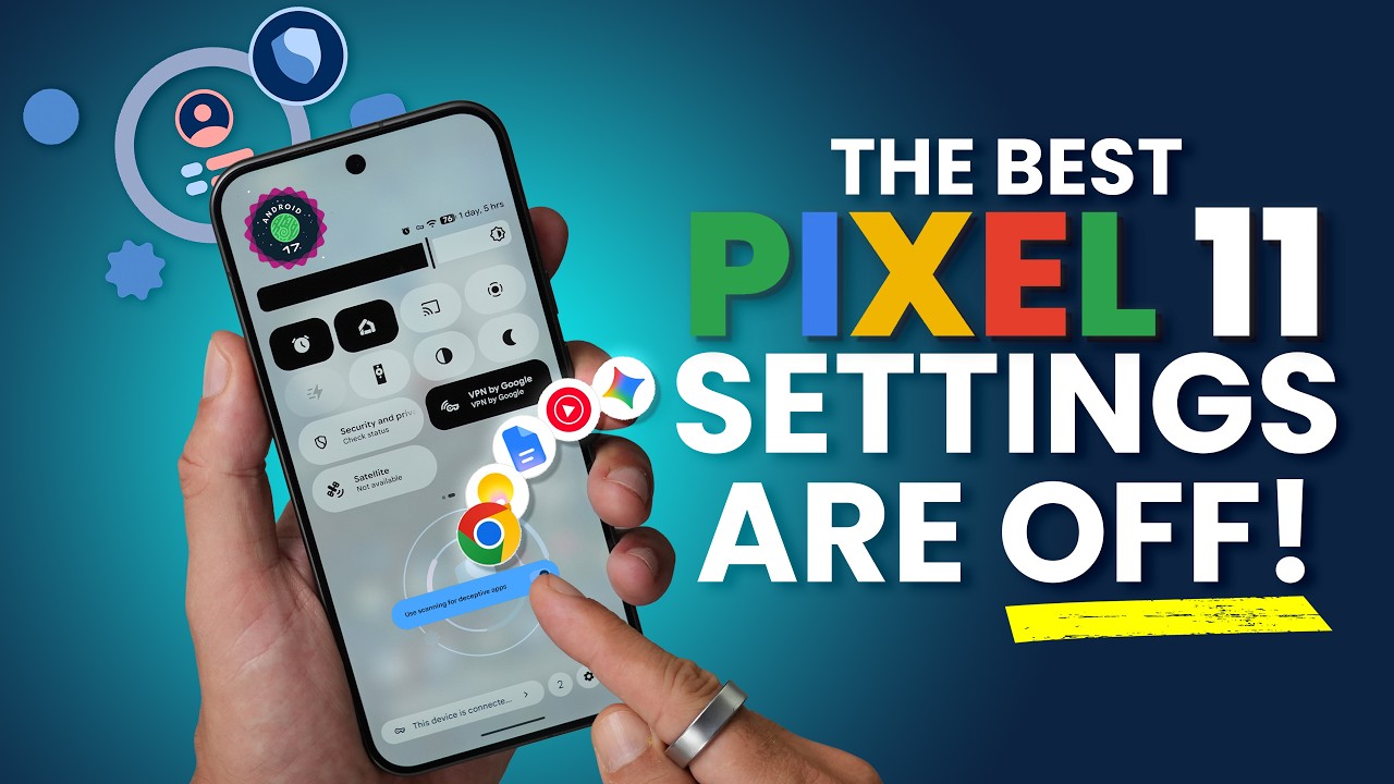 Google Pixel 11 Pro &mdash; я прошёлся по ВСЕМ настройкам, чтобы вам не пришлось! (Советы и хитрости)