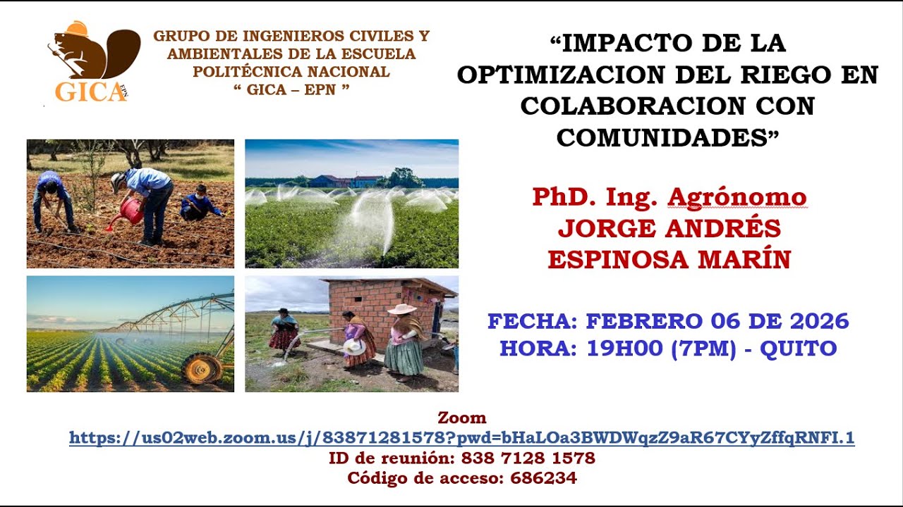 IMPACTO DE LA OPTIMIZACION DEL RIEGO EN COLABORACION CON COMUNIDADES